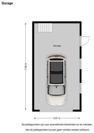 Floorplan - Onderdijk 6B, 4845 EK Wagenberg